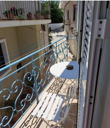 private balcony (quite street view)